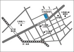 北海道営業所地図