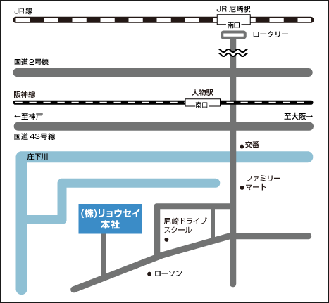 本社地図