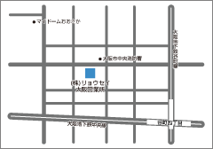 大阪営業所地図