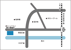 東北営業所地図