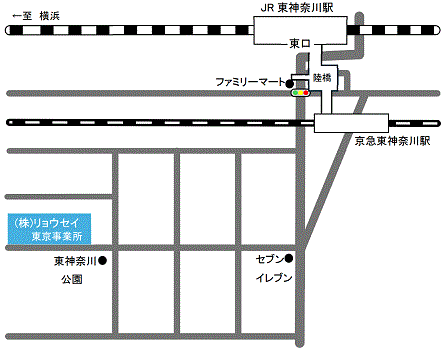 東京事業所地図